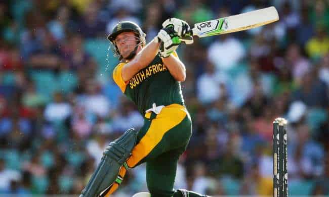 Most centuries in ODI World Cup – AB de Villers